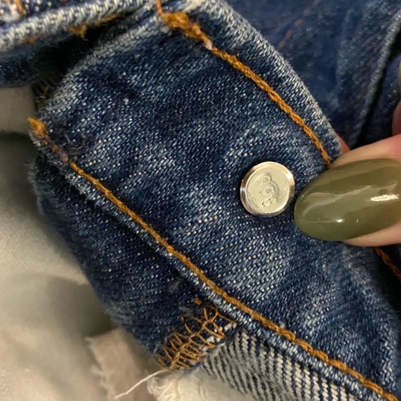 Vintage Levis 517 Orange Tab Dark Wash Jeans - Picture 6 of 13